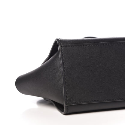 Saint Laurent Calfskin Monogram Toy Cabas Black 9 of 10