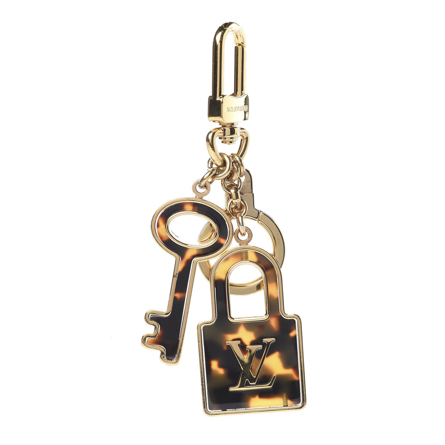 Acetate Confidence Bag Charm Key Holder