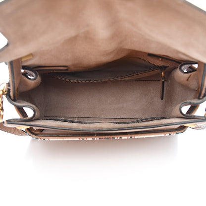 Valentino Garavani Pebbled Calfskin Beaded Small My Rockstud Frame Bag Soft Noisette 5 of 11
