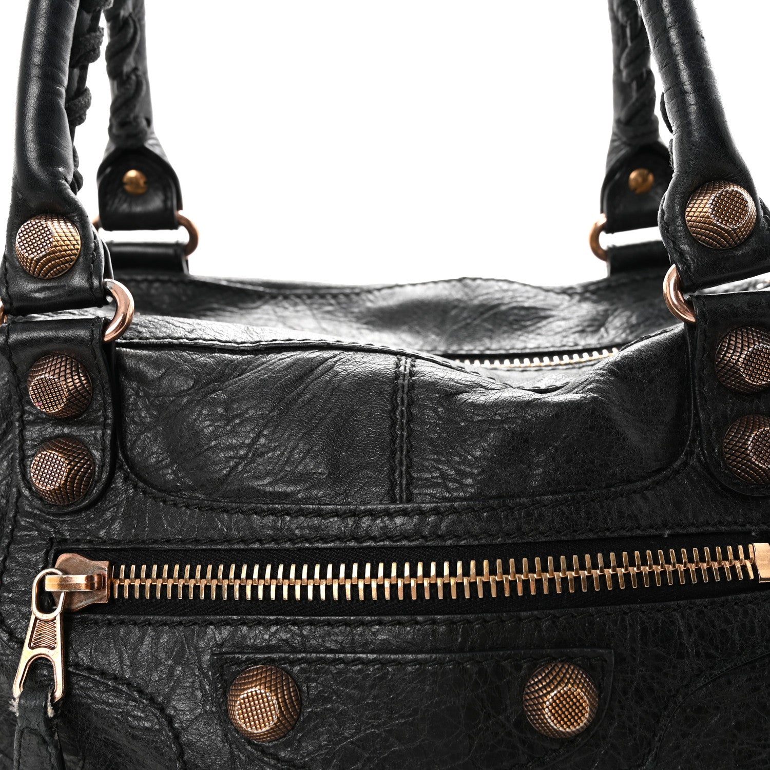 Balenciaga Agneau Giant 12 Rose Gold Hardware City Black 8 of 10