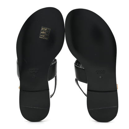 Gucci Nylon Web Lifford Jakarta Sandals 35 Black 5 of 7