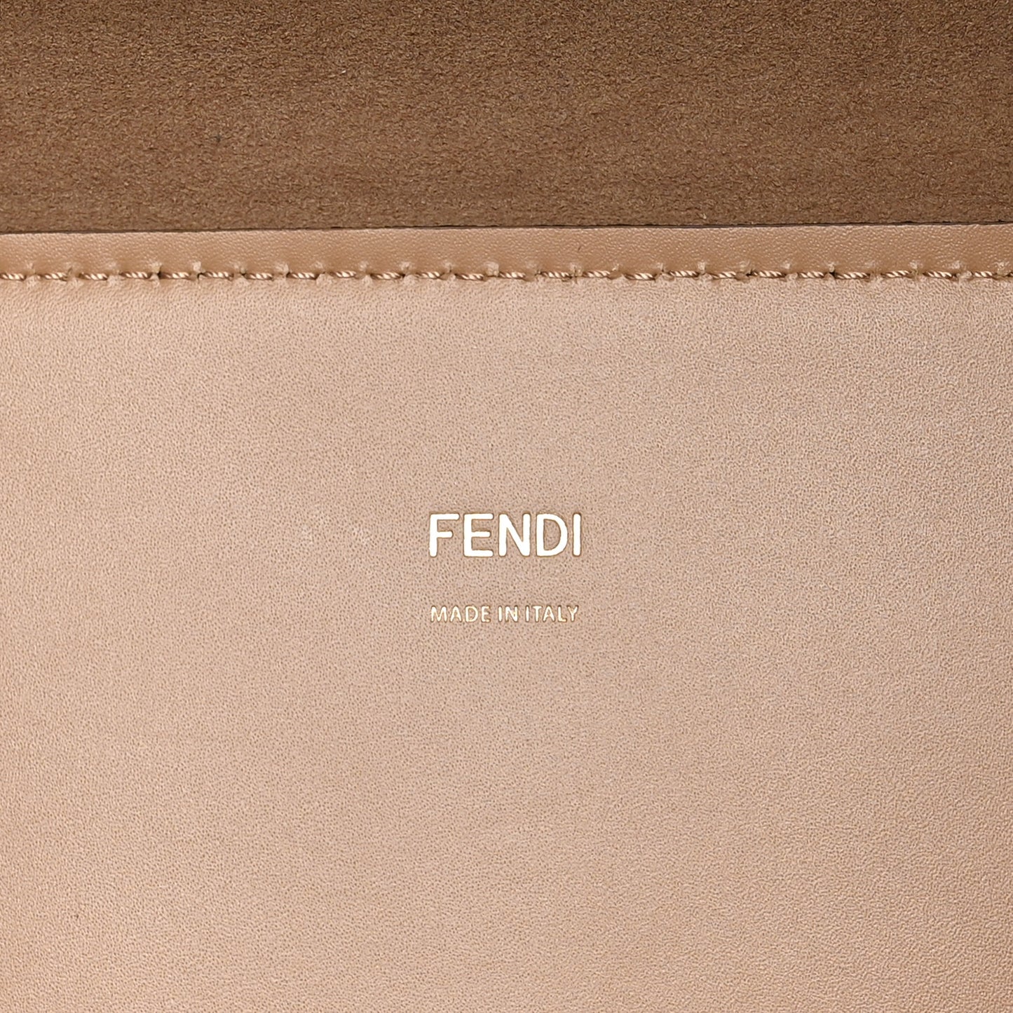 Vitello King Plexiglass Elaphe Python Print Logo Medium Fendi Sunshine Shopper Tote Miele Scuro Makeup