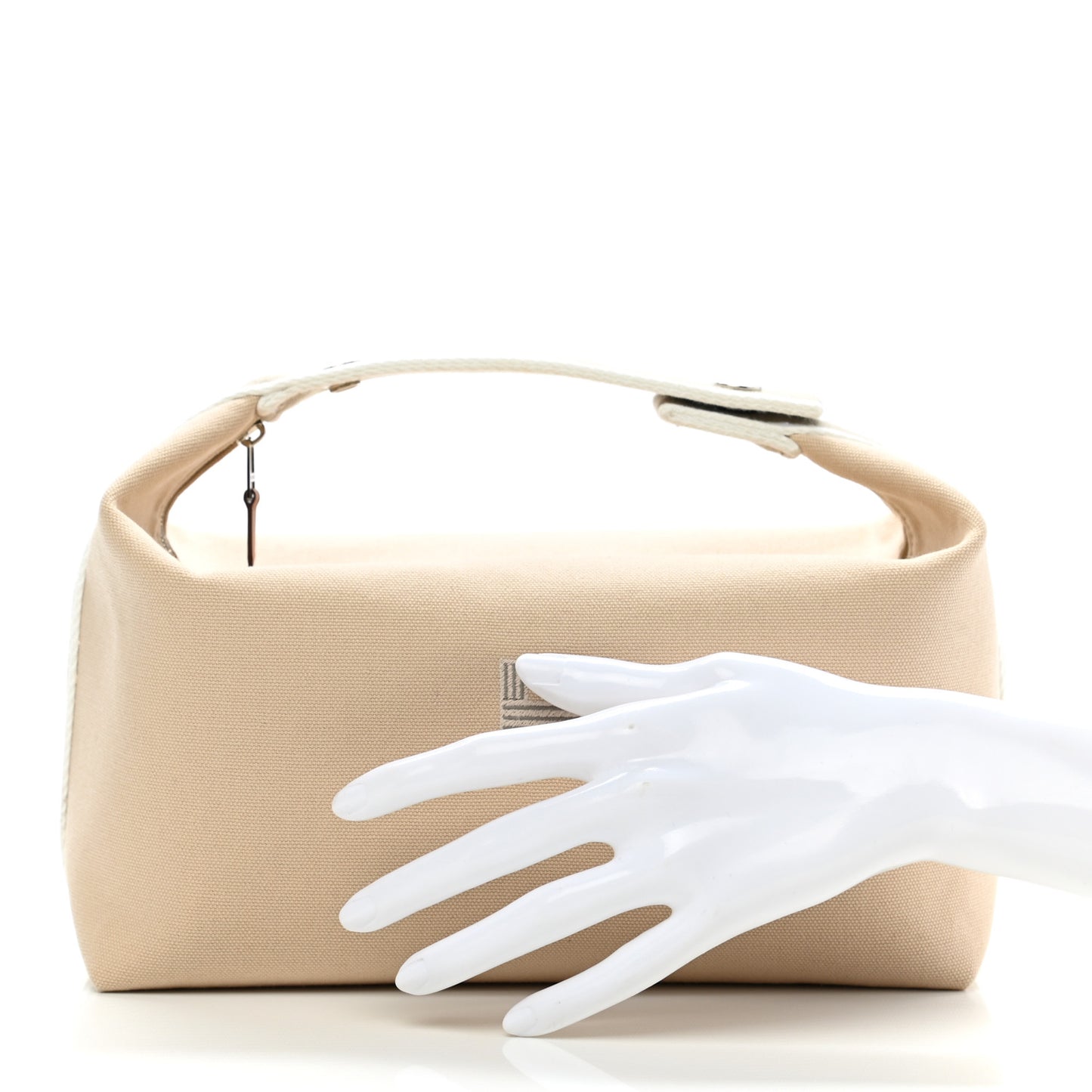 Canvas Large Bride-A-Brac Pouch Natural