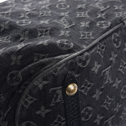 Louis Vuitton Denim Mahina XL Black 10 of 15