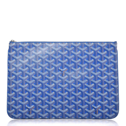 Goyard Goyardine Senat Pochette MM Sky Blue 1 of 6