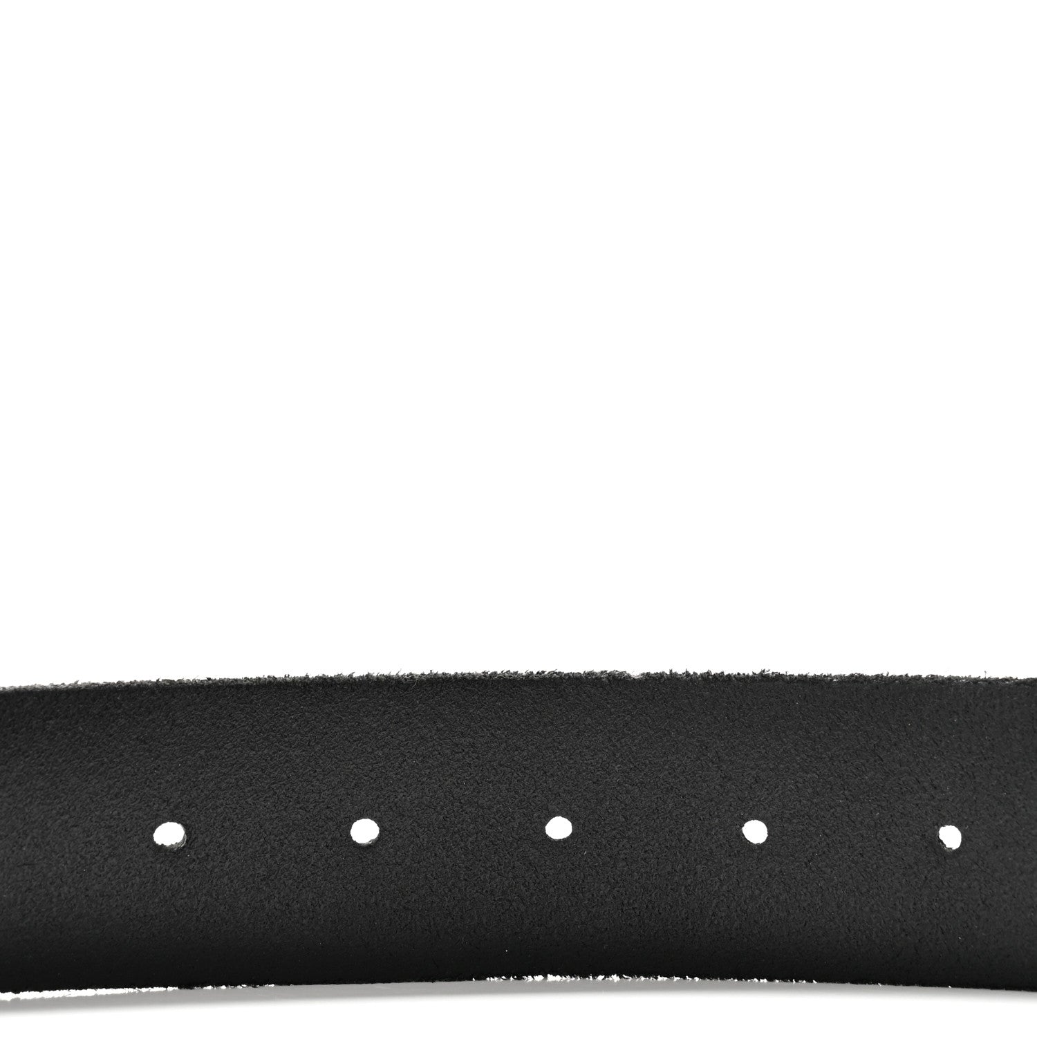 Gucci Faded Calfskin Snake Double G 40mm Belt 115 46 Black 4 of 6