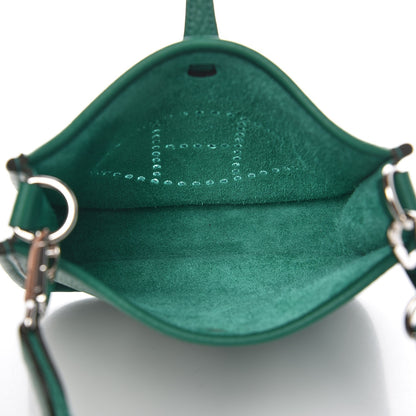 Hermes Taurillon Clemence Evelyne TPM Vert Vertigo 5 of 8