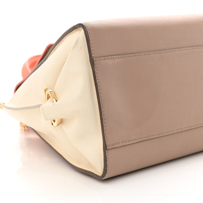 Salvatore Ferragamo Calfskin Colorblock Medium Sofia Shoulder Bag Pink Multicolor 7 of 14