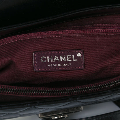 Chanel Calfskin Quilted Medium Mad About Quilting Flap Black 6 of 10