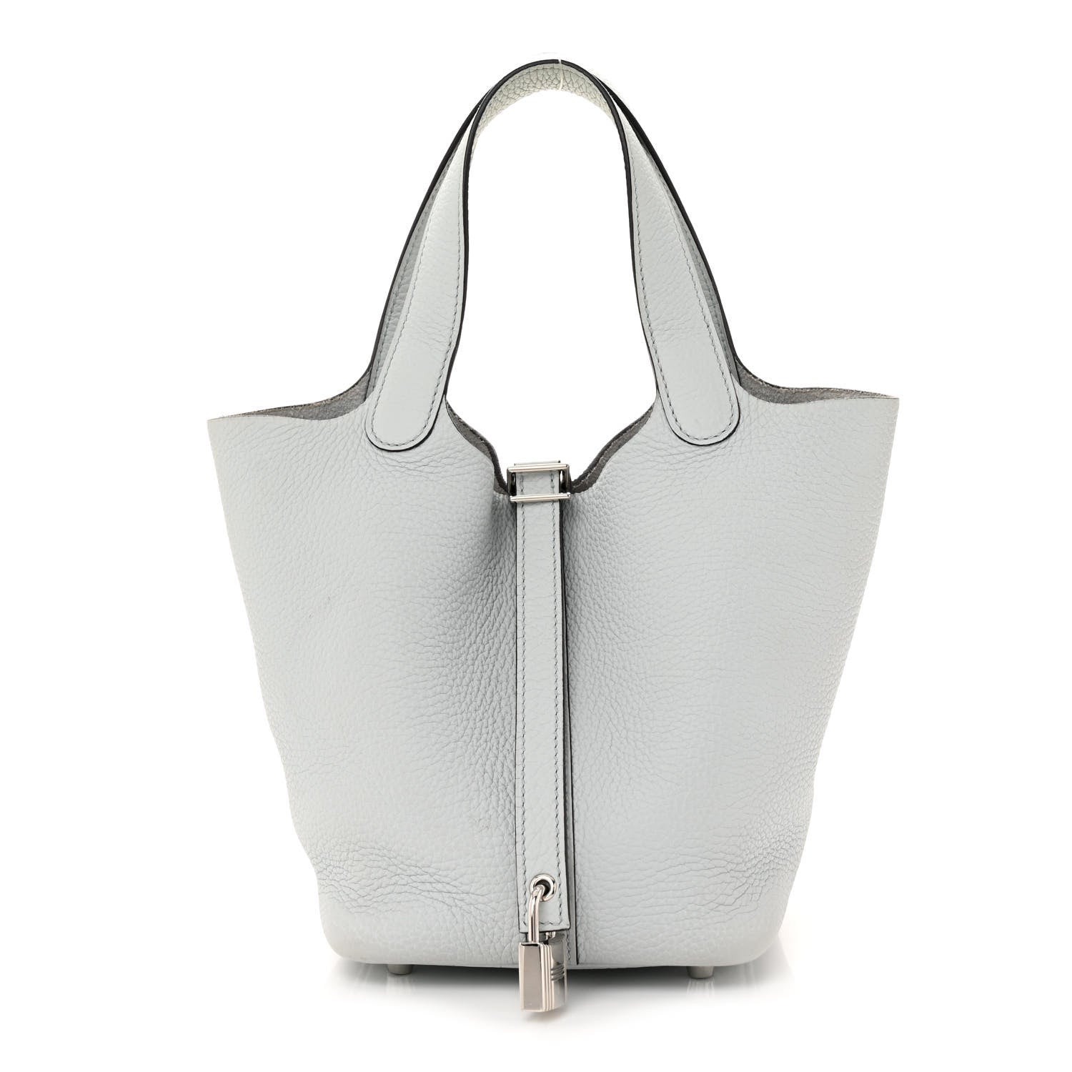 Hermes Taurillon Clemence Picotin Lock 18 PM Bleu Pale 1 of 11