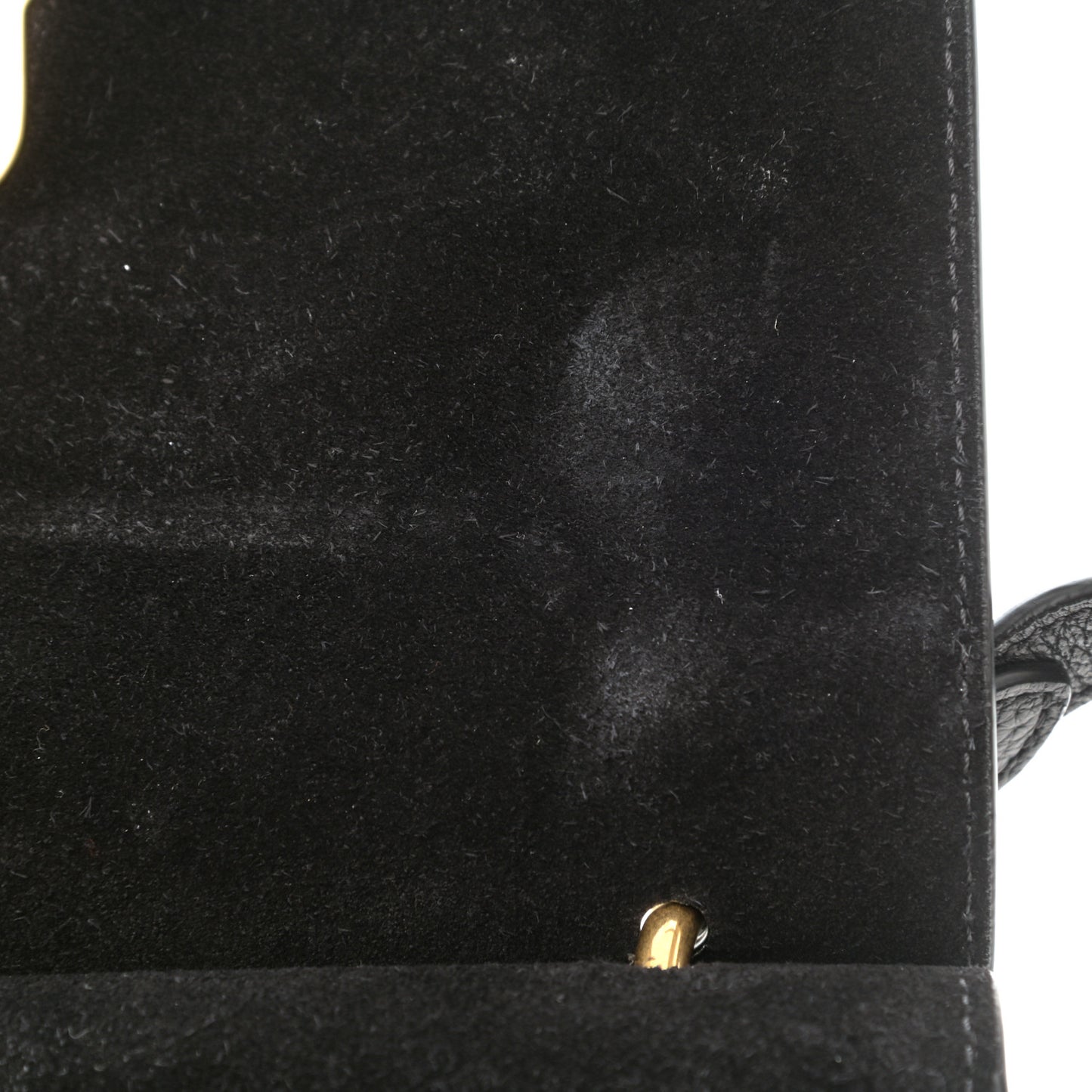 Small Classic Grain Calfskin Small Amberley Satchel Black