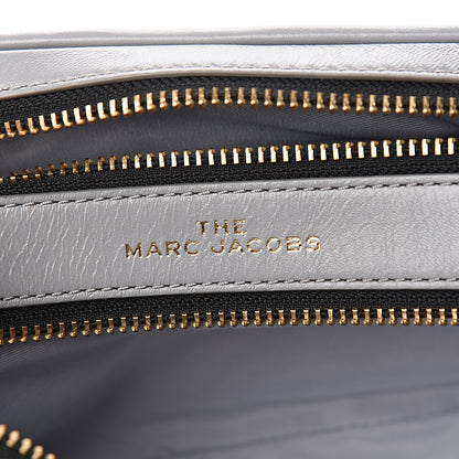 Marc Jacobs Calfskin Quilted The Softshot 21 Bag Grey 8 of 11