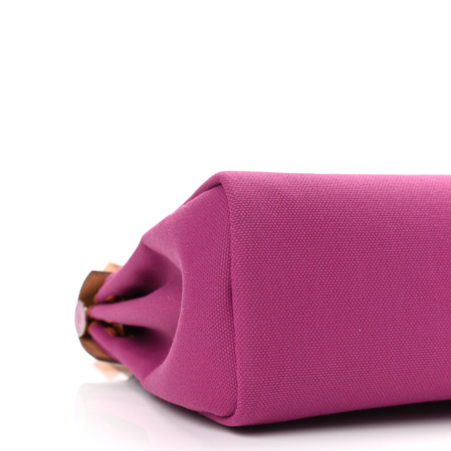Hermes Toile Militaire Vache Hunter Laque Herbag Zip Retourne 31 PM Magnolia Fauve 10 of 12