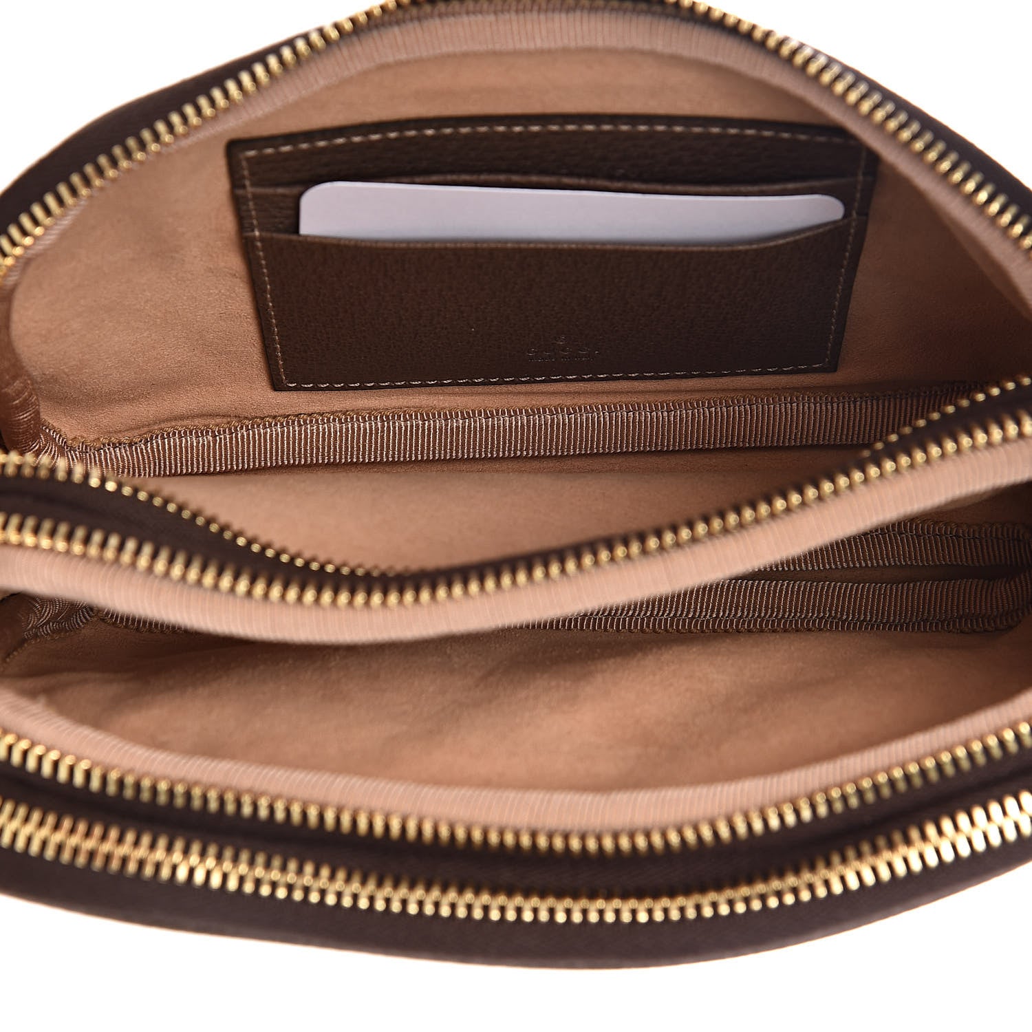 Gucci GG Supreme Monogram Web Mini Ophidia GG Bag Brown 5 of 10