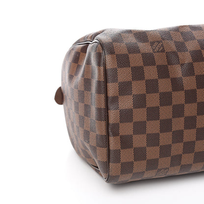 Louis Vuitton Damier Ebene Speedy 30 9 of 12