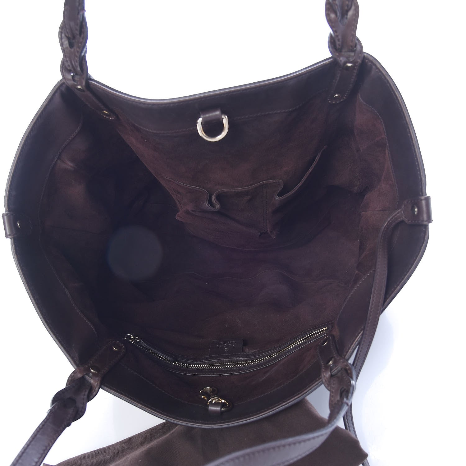 Gucci Python Medium Craft Tote Brown 6 of 15