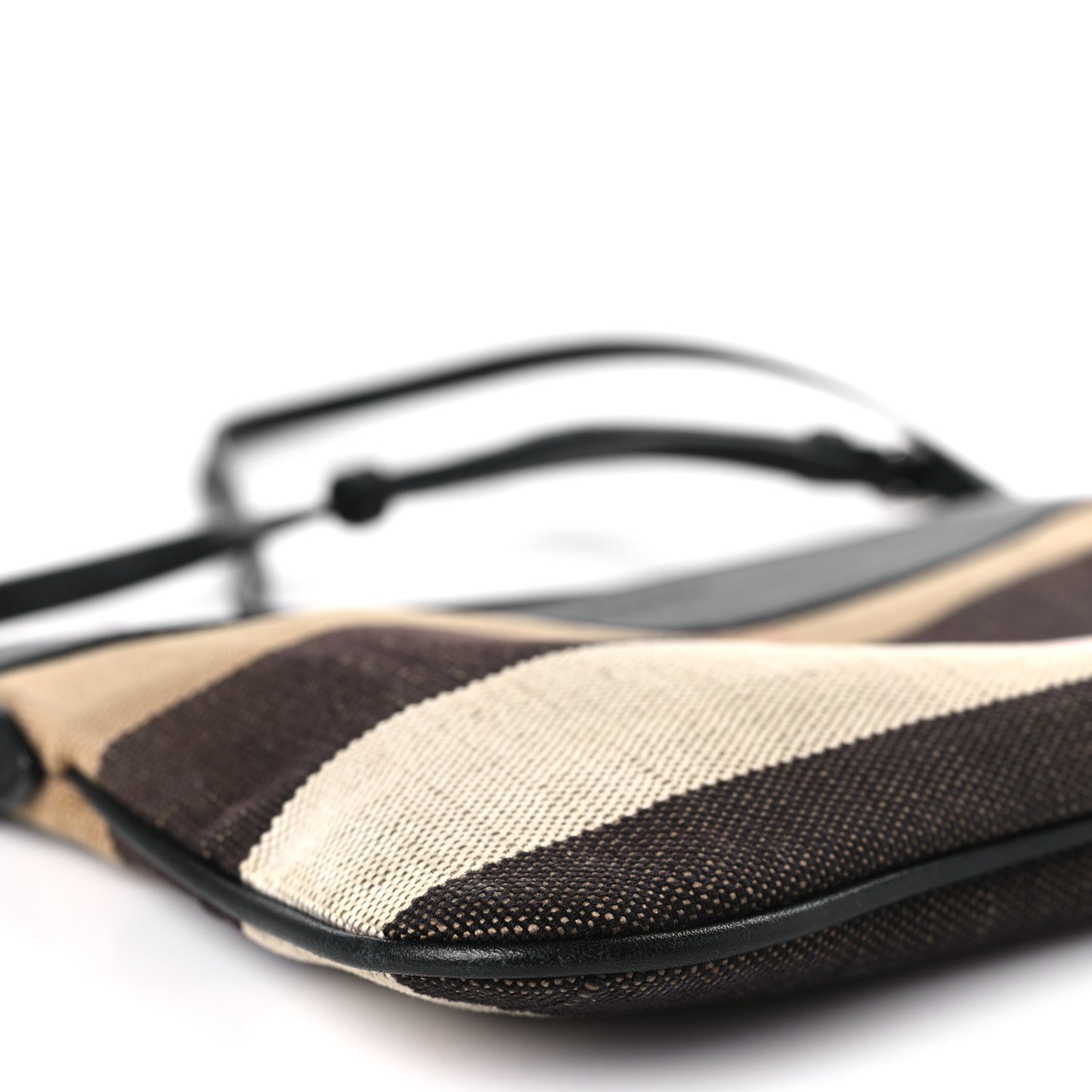 Mega Check Peyton Crossbody Clutch Bag Black