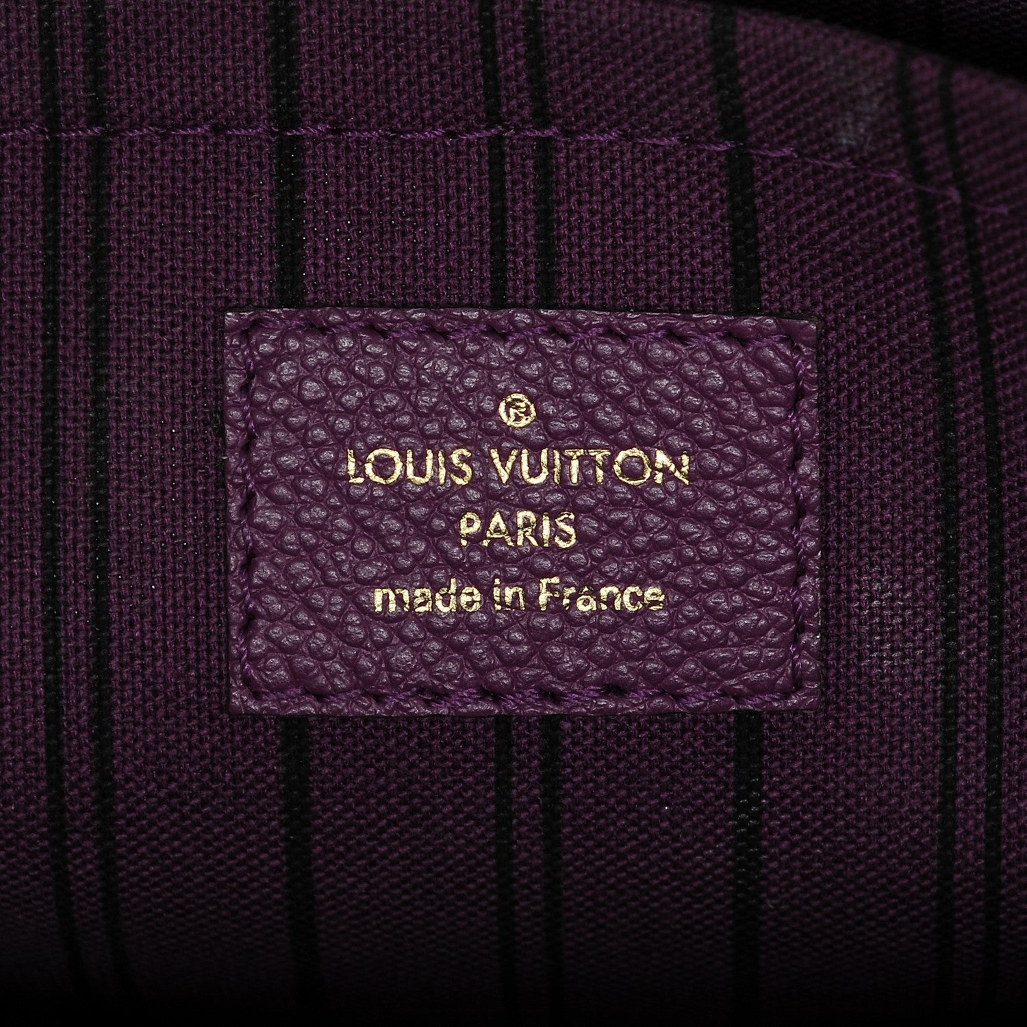Louis Vuitton Empreinte Montaigne MM Amethyste 6 of 10