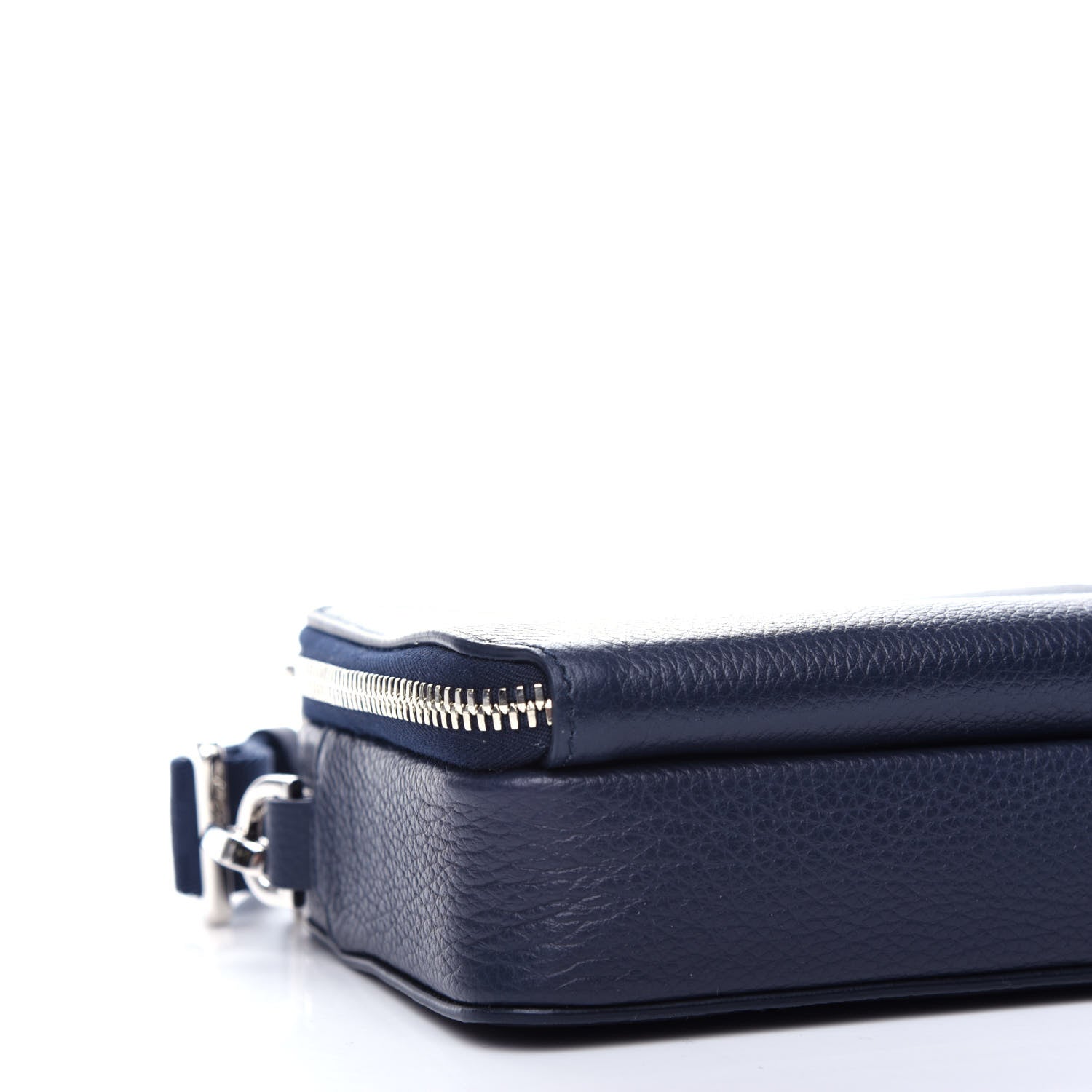 Christian Dior X AIR JORDAN Grained Calfskin Crossbody Blue 8 of 11