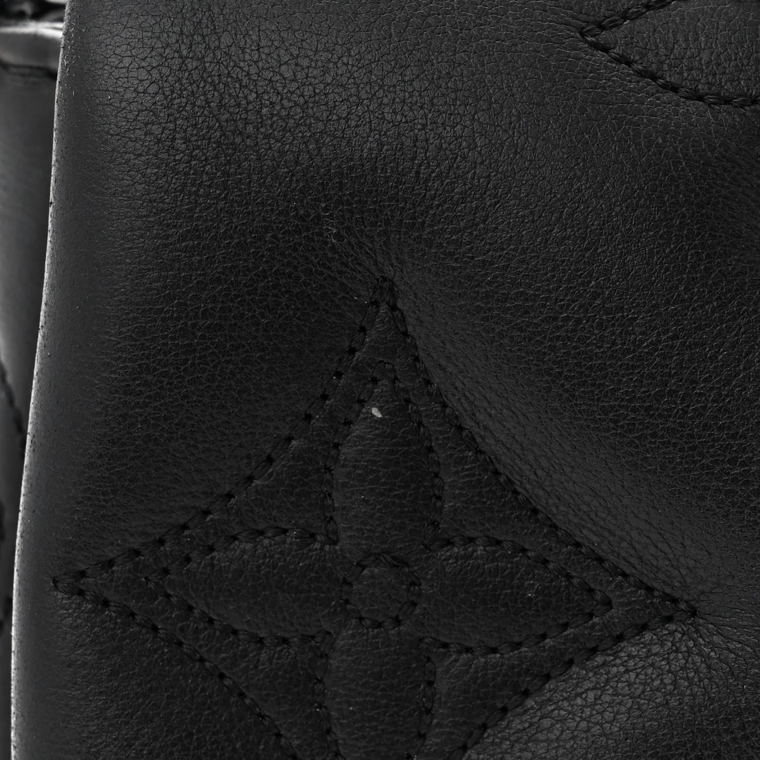 Louis Vuitton Calfskin Bubblegram Wallet On Strap Black 10 of 12
