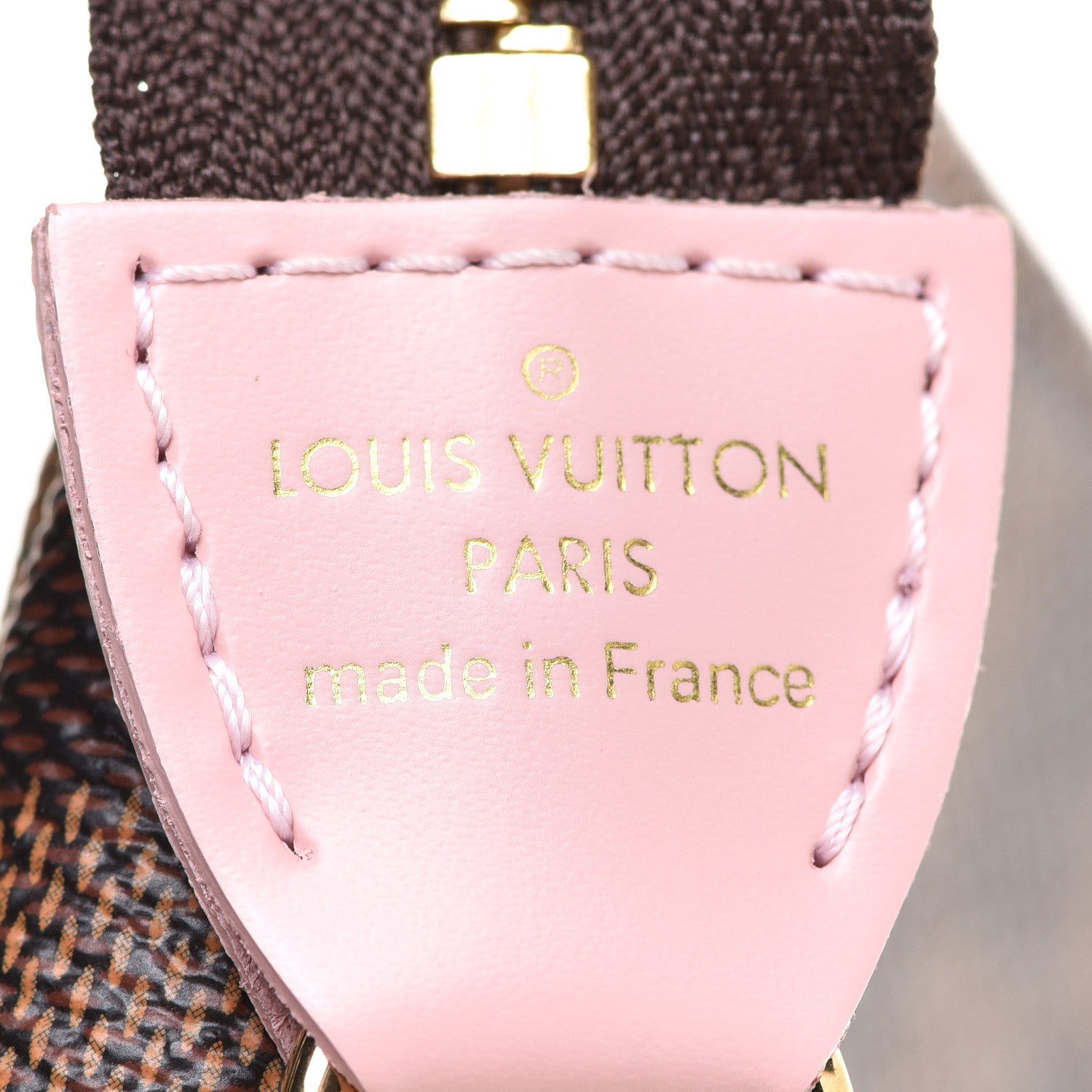 Louis Vuitton Damier Ebene 2020 Christmas Animation Big Wheel Mini Pochette Accessories Rose Ballerine 7 of 10