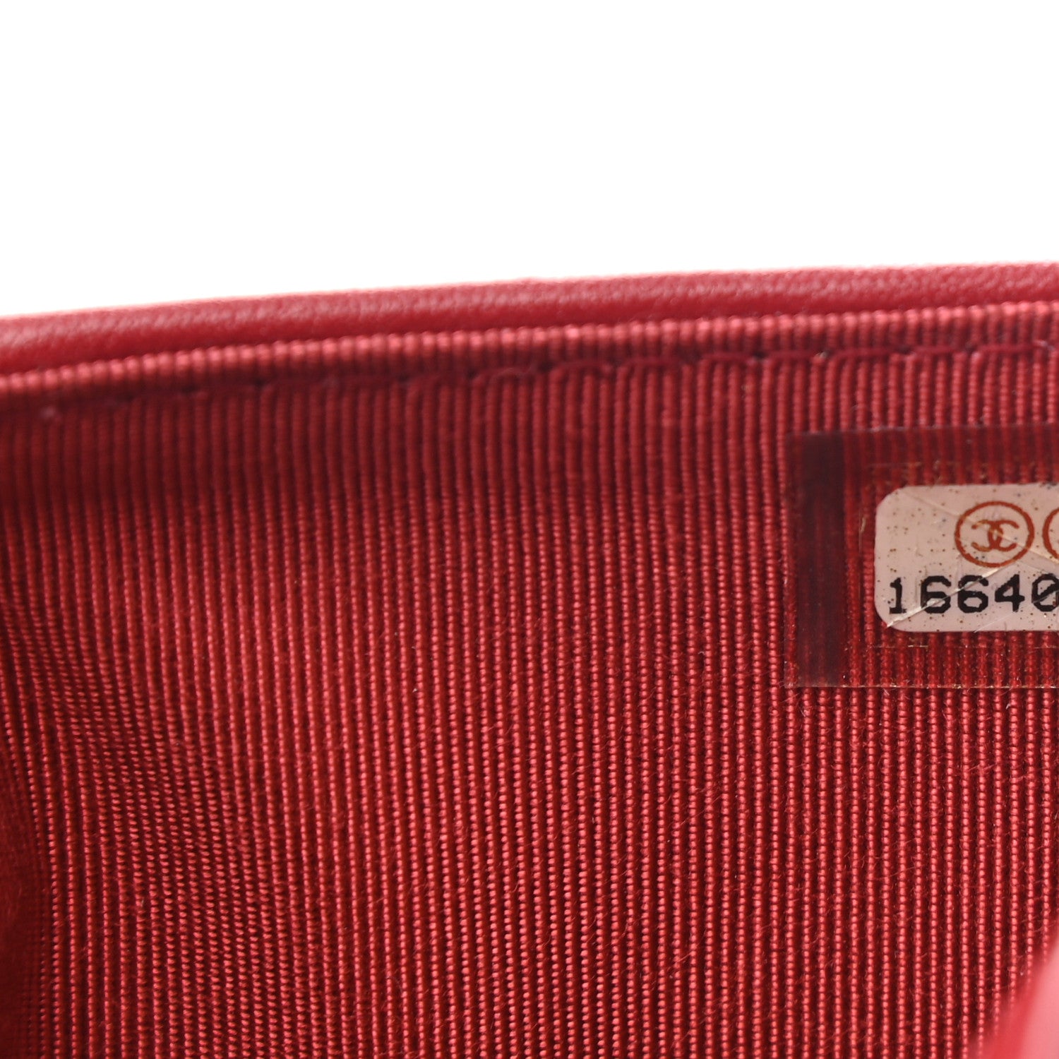 Chanel Caviar Quilted Zipped Pocket Wallet Red 9 of 10