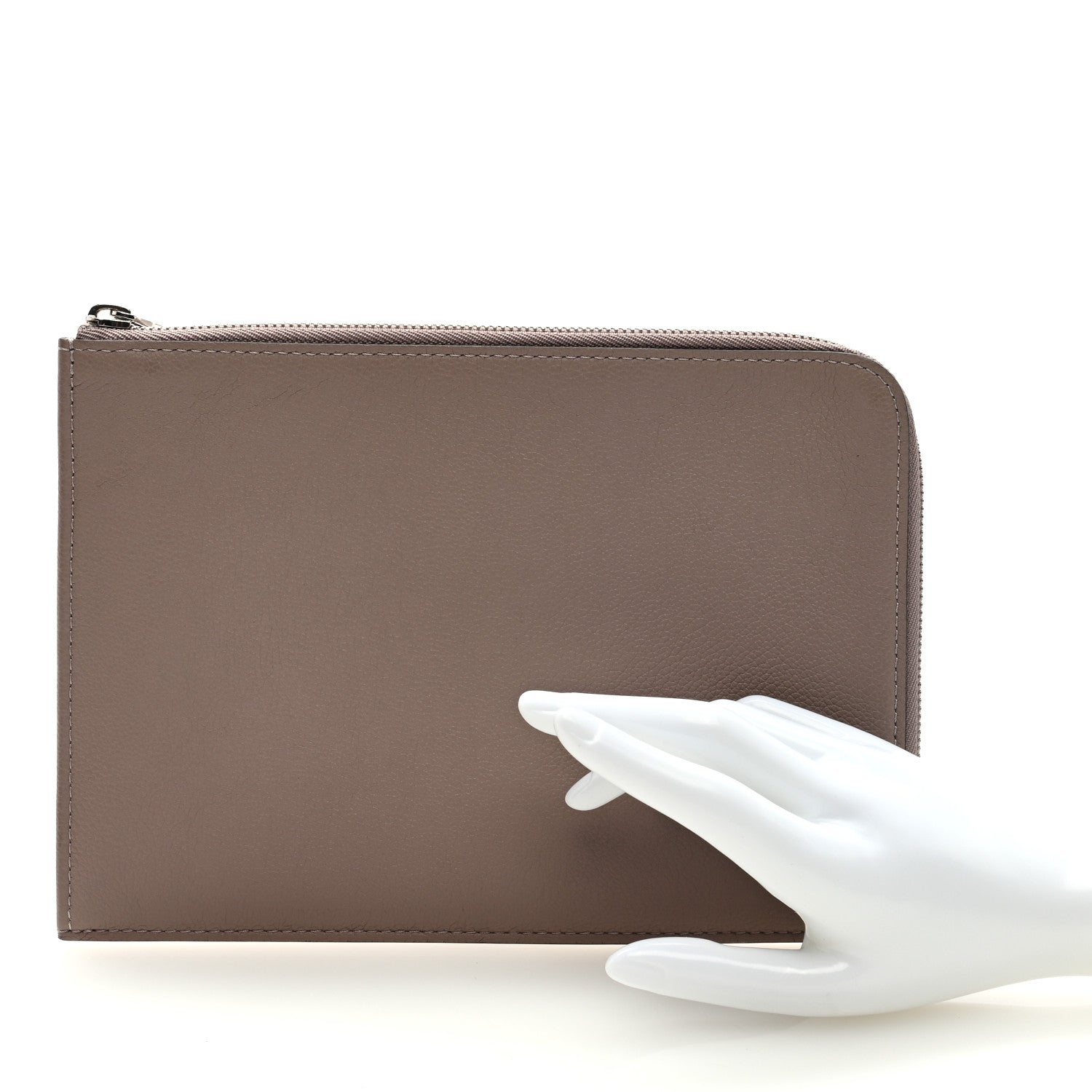 Louis Vuitton Calfskin Pochette Jour PM Taupe 2 of 6