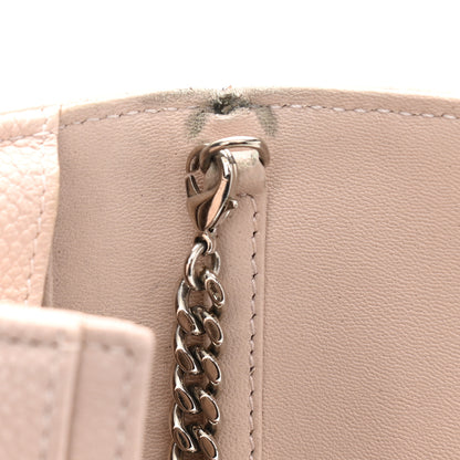 Christian Dior Grained Calfskin Diorama Wallet on Chain Pouch Rose Poudre 13 of 14