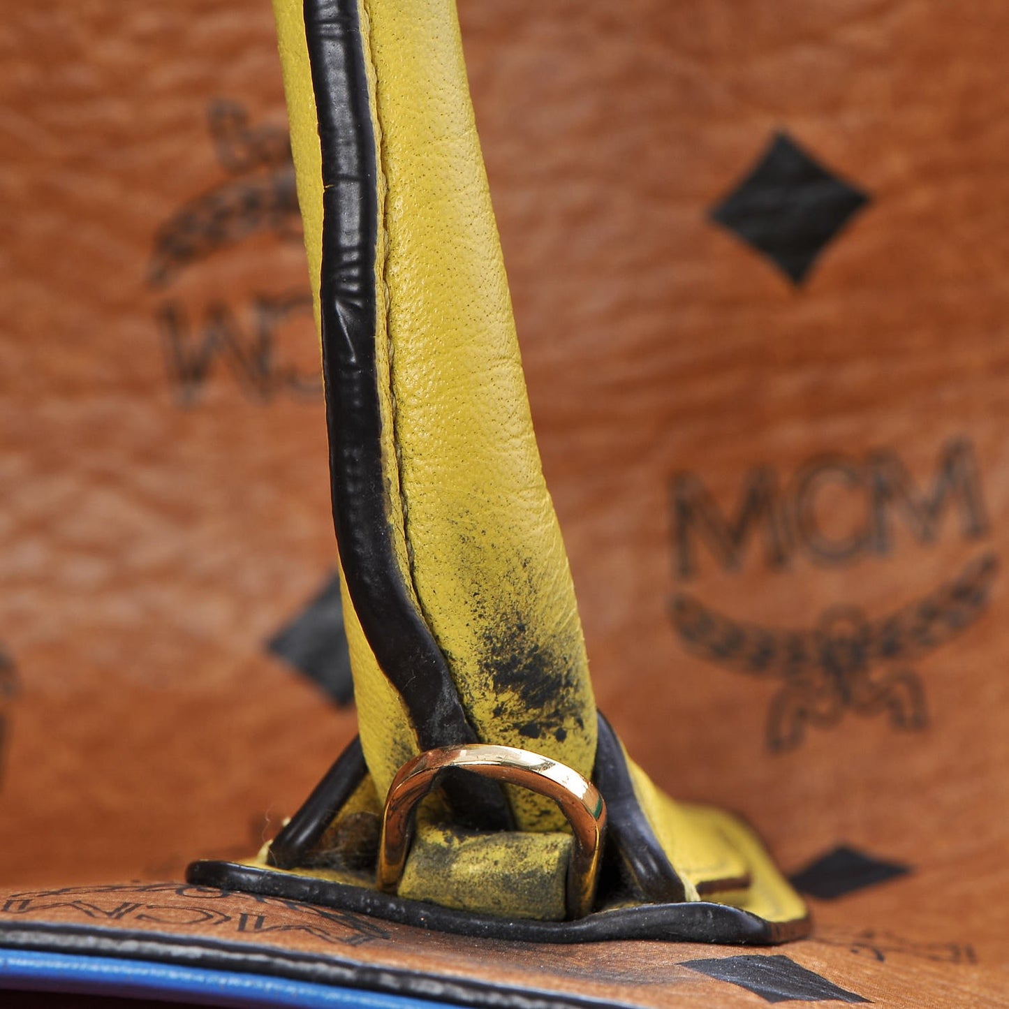 Visetos Satchel Cognac Multicolor