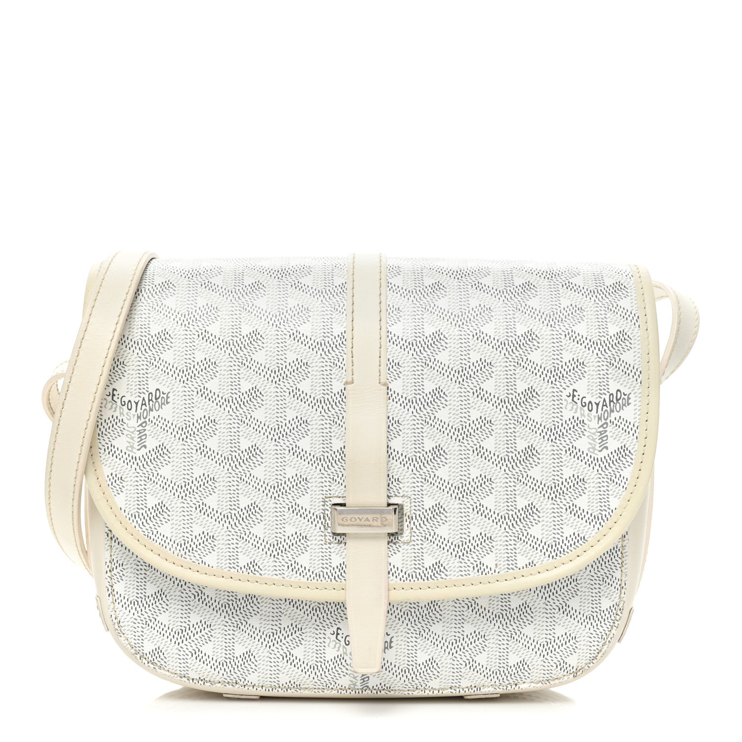 Goyard Goyardine Belvedere II PM Messenger Bag White 1 of 13