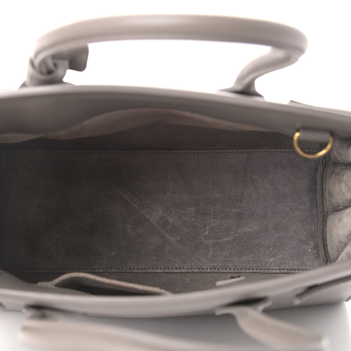 Calfskin Baby Sac de Jour Fog