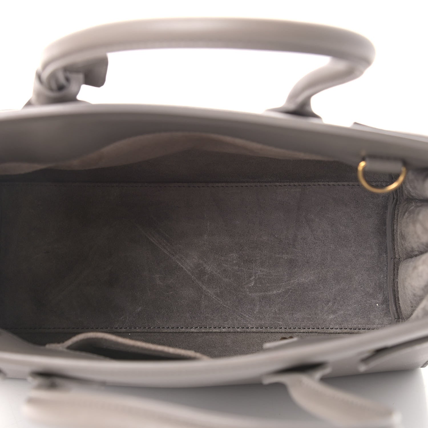 Saint Laurent Calfskin Baby Sac de Jour Fog 5 of 14
