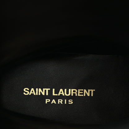 Saint Laurent Vitello Ruinart Hunt 25 Boots 38.5 Black 9 of 13