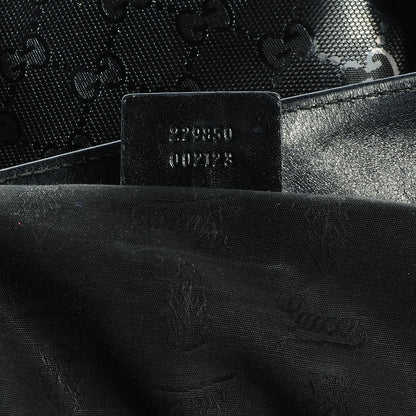 Gucci Imprime Monogram Medium Studded Tote Black 7 of 8