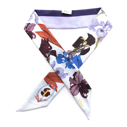 Christian Dior Silk ABCDior I Mitzah Scarf Blue 1 of 8