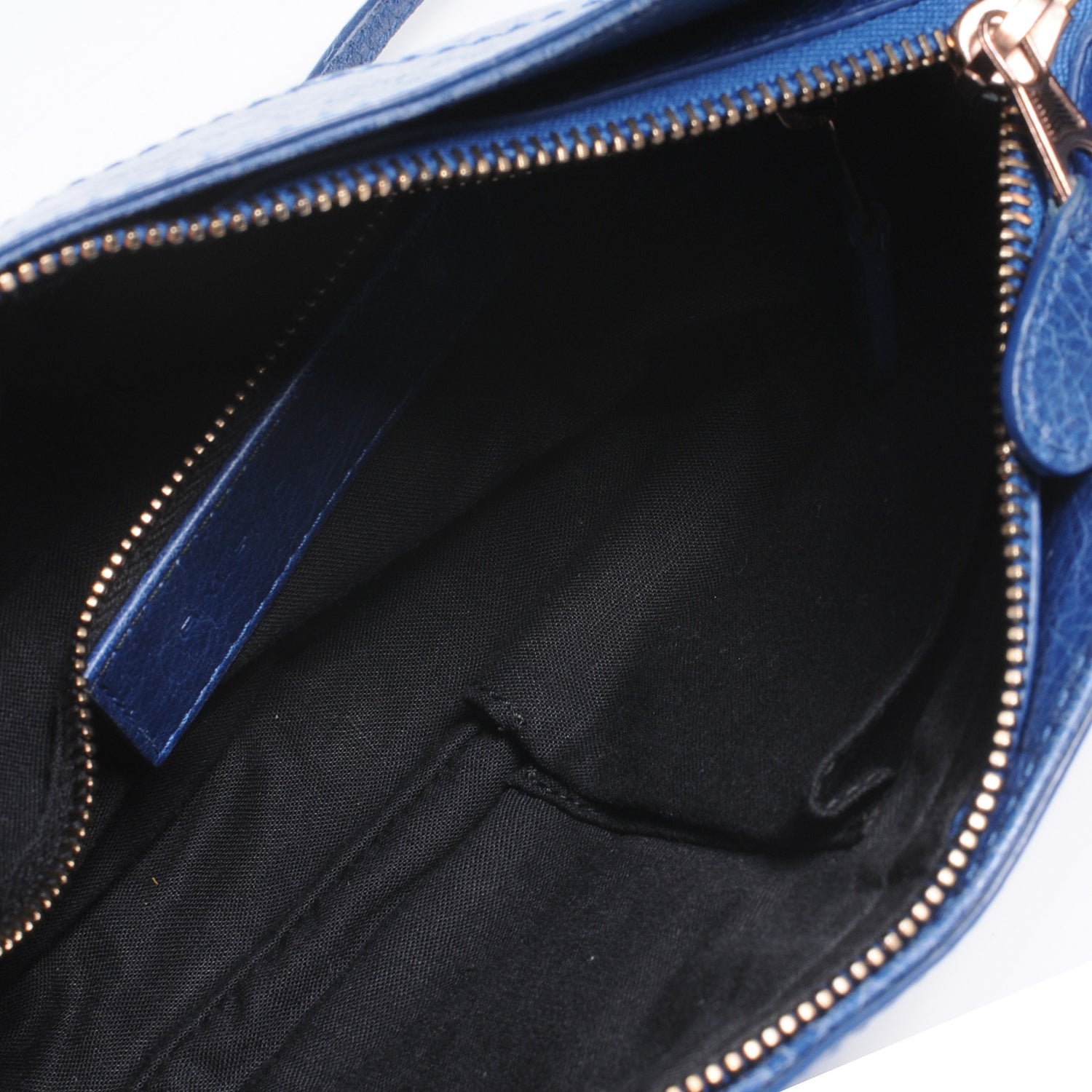 Balenciaga Agneau Giant 12 Rose Gold Hardware Hip Bleu Cobalt 5 of 9