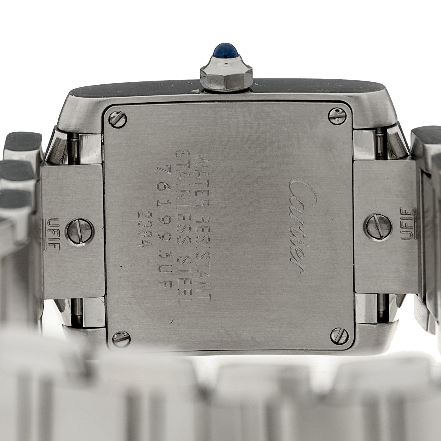 Cartier Stainless Steel 20mm Tank Francaise Quartz Watch 4 of 4