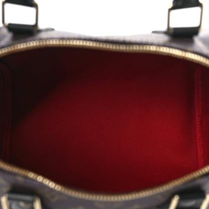 Louis Vuitton Monogram My World Tour Speedy Bandouliere 30 Black 5 of 9