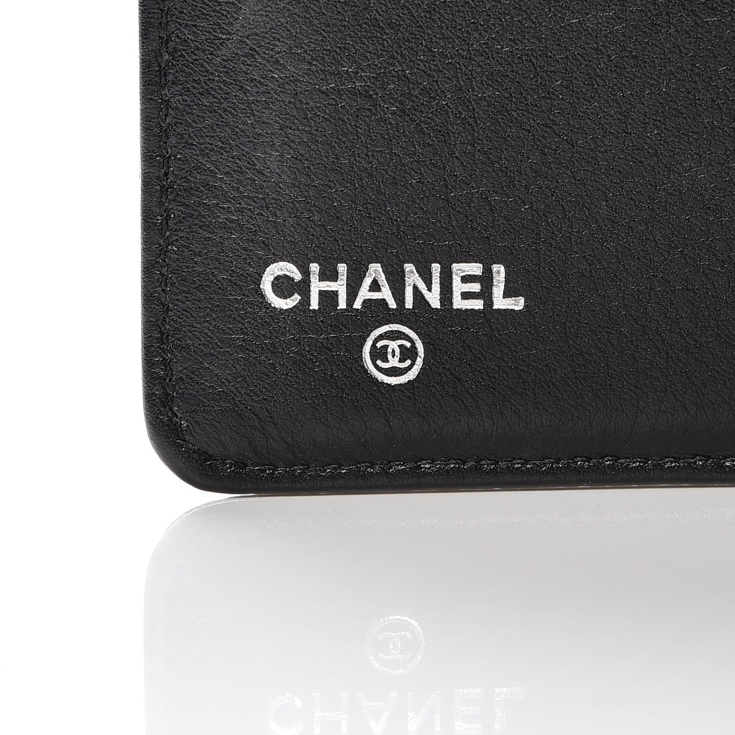 Chanel Caviar Timeless CC Yen Wallet Black 6 of 8