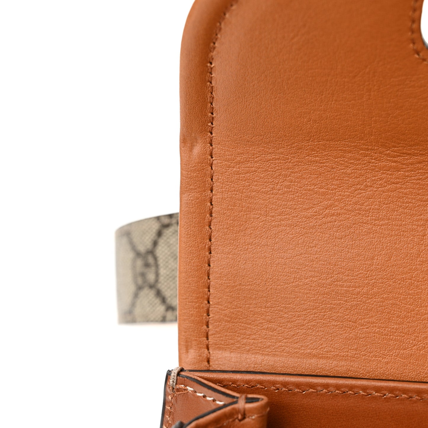 GG Supreme Monogram Web Bamboo Mini 1947 Belt Bag 80 32 Beige