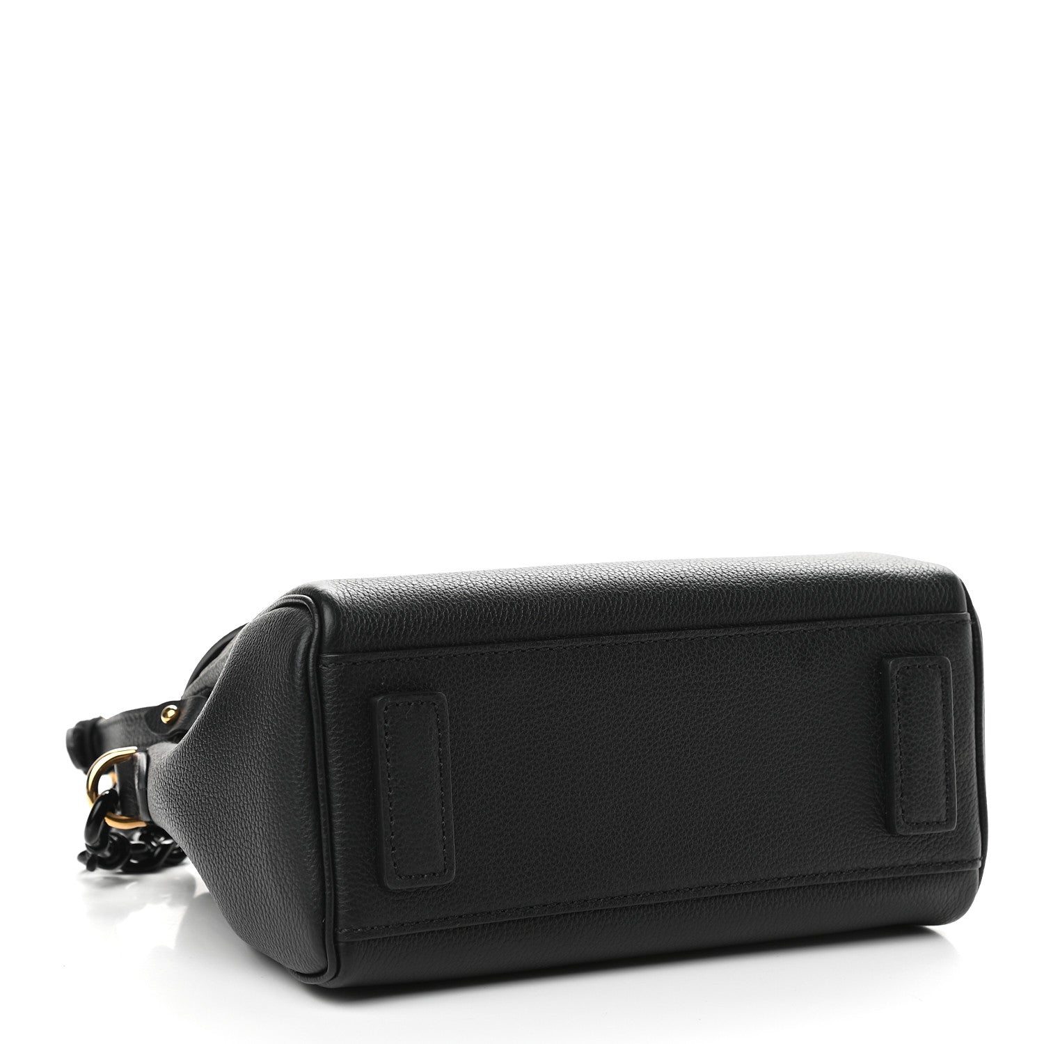 Versace Grained Calfskin Small La Medusa Top Handle Bag Black Lilac 4 of 9