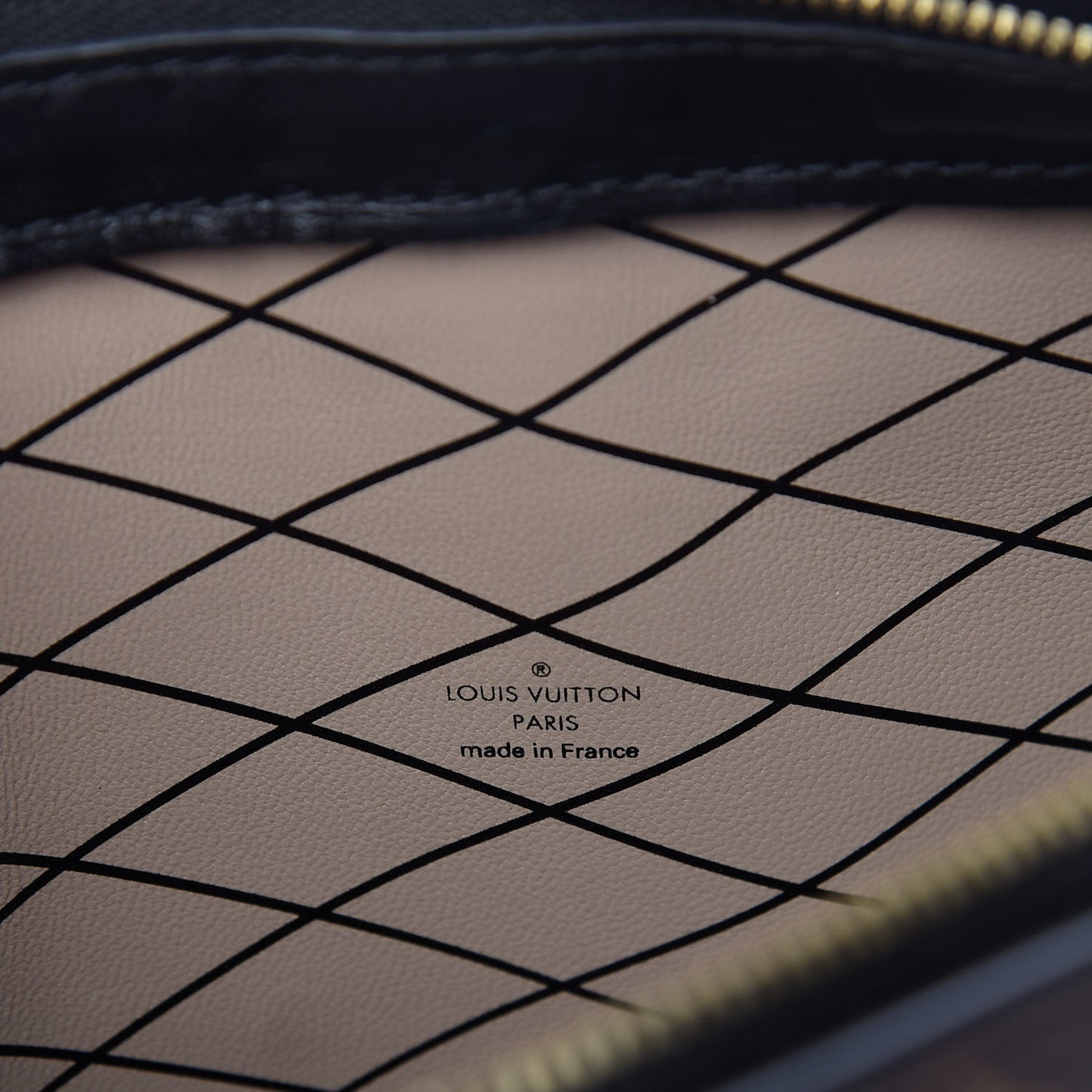 Reverse Monogram Trunk Clutch