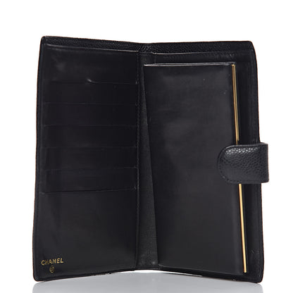 Chanel Caviar Timeless CC French Wallet Black 8 of 11