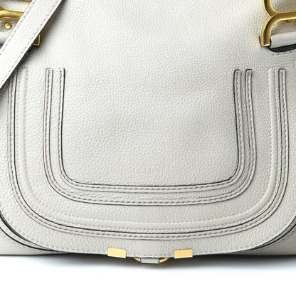 Chloe Calfskin Medium Marcie Satchel Dove 10 of 13