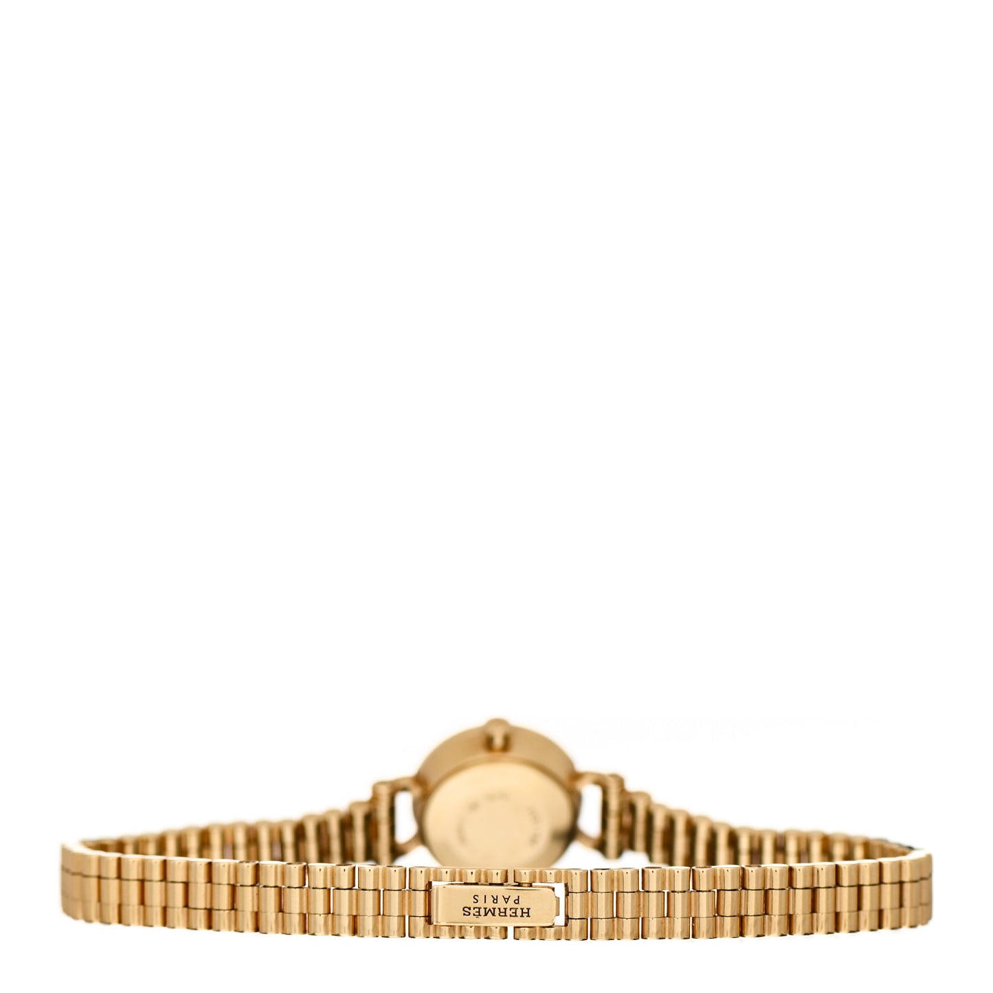 18K Yellow Gold Diamond Bezel 16mm Faubourg Quartz Watch
