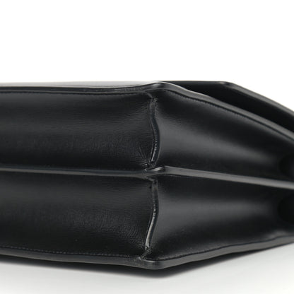 Saint Laurent Calfskin Large Monogram Sunset Black 9 of 10