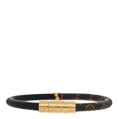 Louis Vuitton Monogram Daily Confidential Bracelet Black 3 of 5
