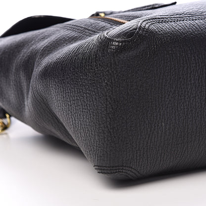 3.1 Phillip Lim 3.1 Textured Calfskin Medium Pashli Satchel Black 9 of 11