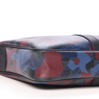 Louis Vuitton Damier Cobalt Camouflage Porte Documents Voyage PM 7 of 9