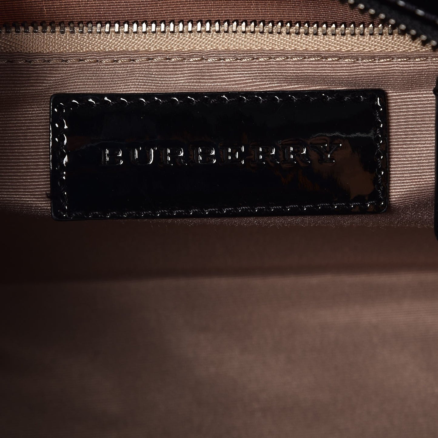 Patent Trim Supernova Check Ashmore Tote Black